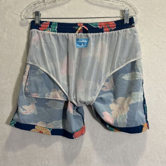 Chubbies Swim Trunks Men's Size Large Floral Reefs Bathing Suit Shorts 5.5" - Picture 15 of 16
